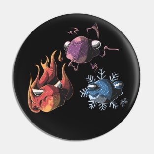 Quas Wex Exort - Invoker Dota 2 Pin