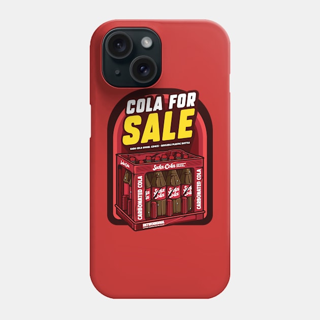 Cola Carton Phone Case by Rockartworks