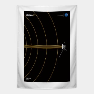 Voyager 2 Gold Tapestry