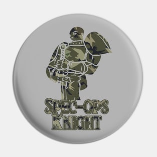Spec-ops Knight: A Fantasy Design Pin