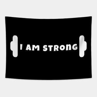 I am Strong Tapestry