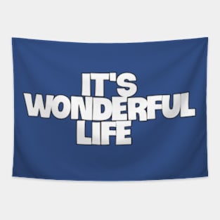 A Journey Through 'It's a Wonderful Life Tapestry