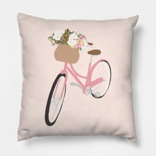 Bike - Pink Pillow