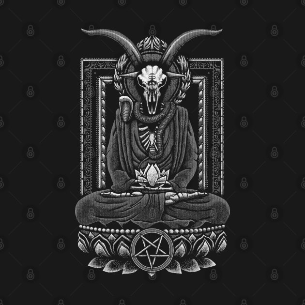 Baphomet Buddha by GAz