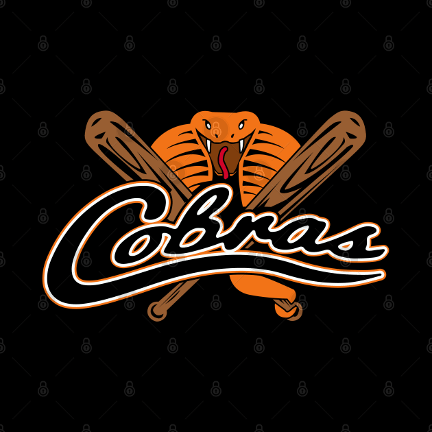 Cobras Baseball Logo by DavesTees