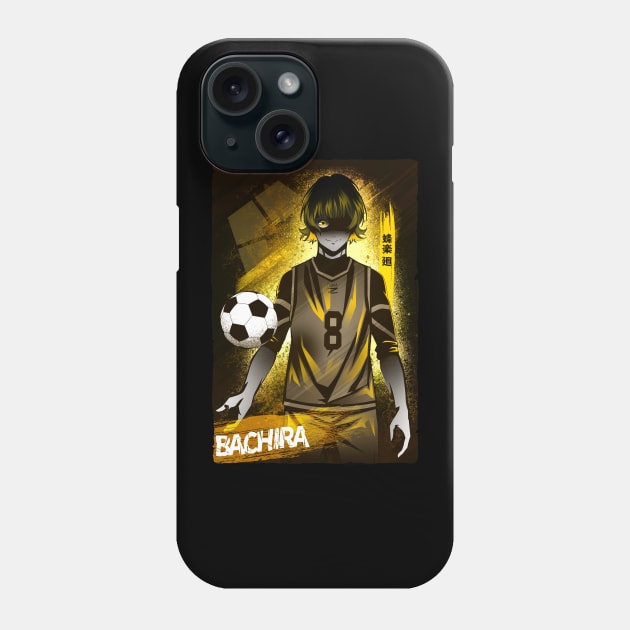 Attack of Silhouette Bowl Cut Bachira Phone Case by HyperTwenty