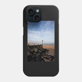 Seaton Sluice Sea defences Phone Case