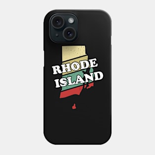 Rhode Island State Vintage Retro Souvenir, Ocean State Phone Case