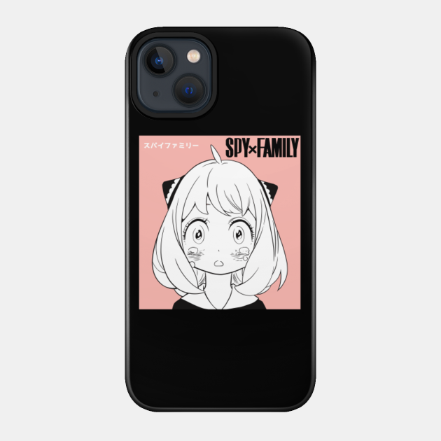 Anya Cute Face Spy X Family - Spy X Family - Phone Case | TeePublic