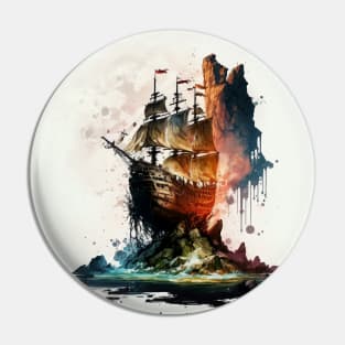 Pirate Ship - the goonies Pin