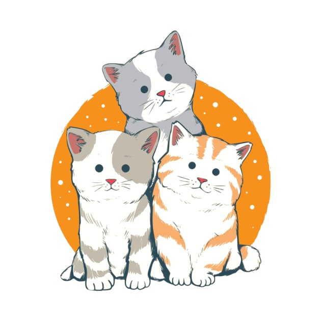 Cat Family by Caturday