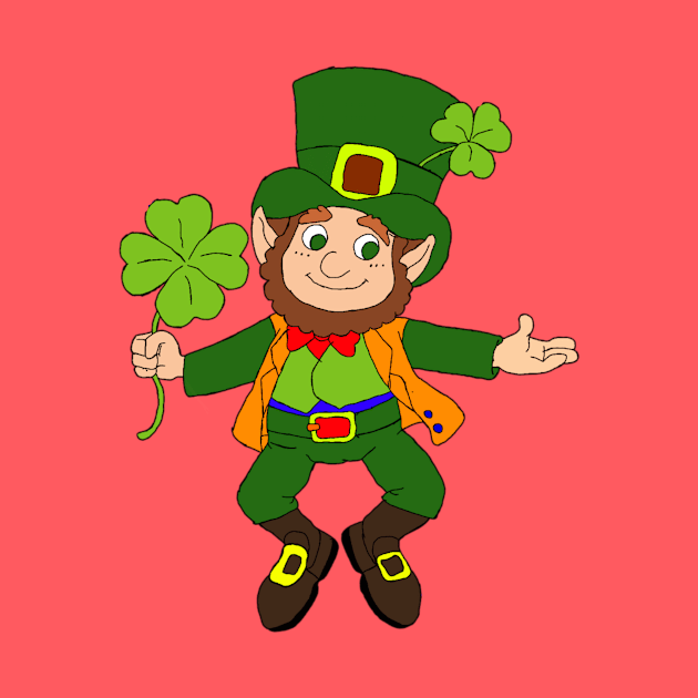 Leprechaun I'm a wee bit Irish gift Idea  st patricks day by FouadBelbachir46