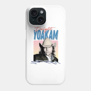 Dwight Yoakam // 80s Styled Retro Design Phone Case