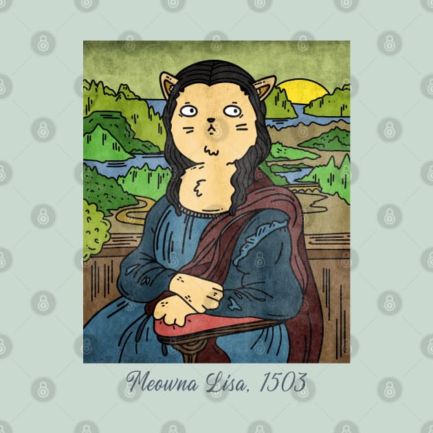 Meowna Lisa by Freckle Face