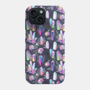 Moths and Crystals Phone Case