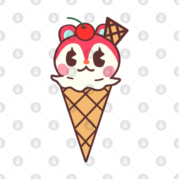 Poppy Ice-Cream by miriart