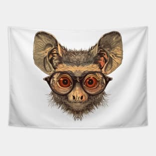 Wise-Guy Aye-Aye: The Spectacled Scholar Tapestry