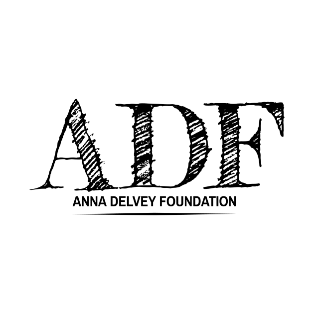 ADF Anna Delvey Foundation Scribbled Logo by piratesantavampirecowboy