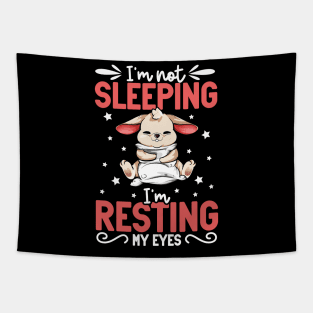 Bunny - I'm not sleeping I'm resting my eyes Tapestry