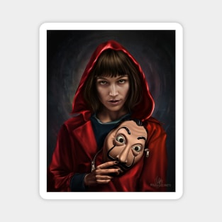 la casa de papel Magnet