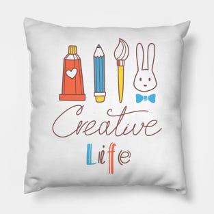 Creative life Pillow