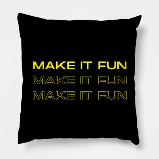 Make It Fun! gift present ideas Pillow