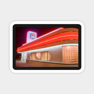 50's style Diner on Historic Route 66 Magnet