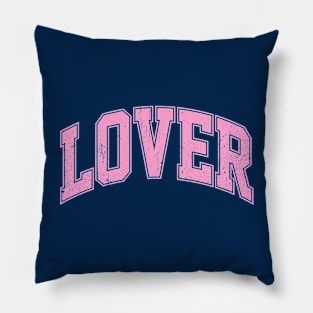 Valentines day Lover Distressed Pillow