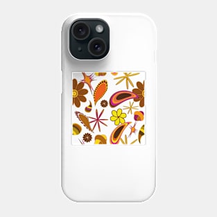 Vintage diversity on white Phone Case