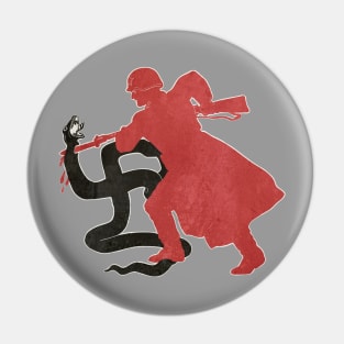 Kill Fascism (Vintage) Pin