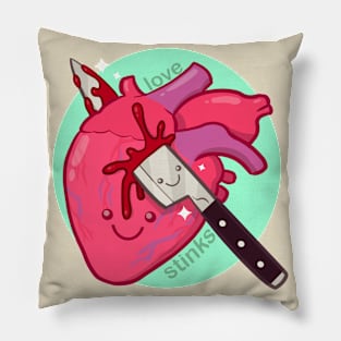 Love Stinks Pillow