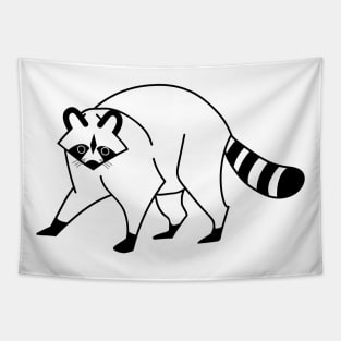 Raccoon logo Tapestry