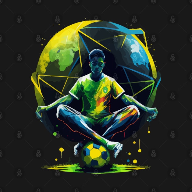 Brazil Soccer Magic Artwork by AlNoah