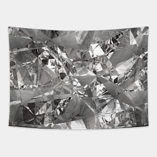 Silver Crystal Foil Tapestry