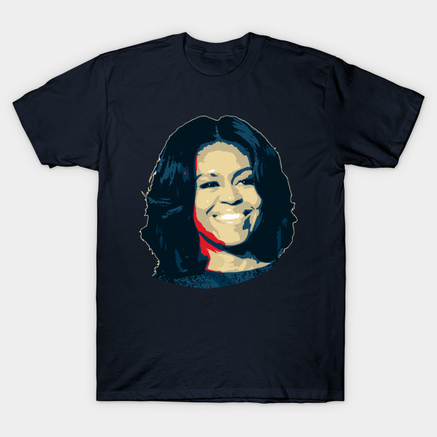Michelle Obama Pop Art - Michelle Obama - T-Shirt | TeePublic