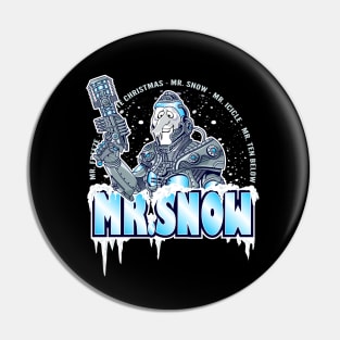 Mr. Freeze Snow Miser Mashup Pin