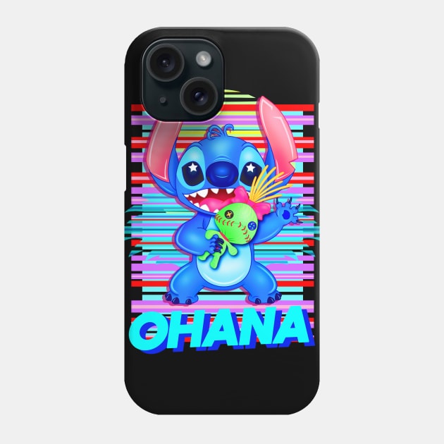 OHANA Phone Case by ryanvincentart