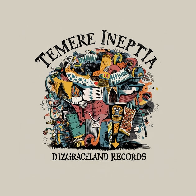 Dizgraceland Records Temere Ineptia by Dizgraceland