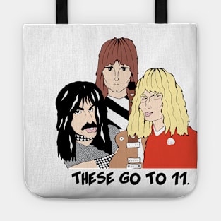 ROCK MOCKUMENTARY FAN ART Tote