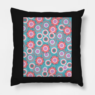 Spring floral field Pillow