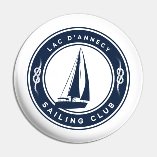 Lac d'Annecy sailing Pin