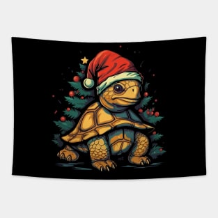 Tortoise Christmas Tapestry