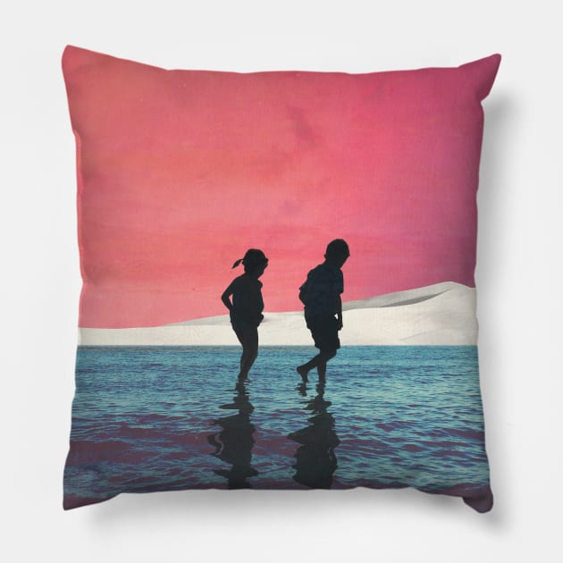 Until Dusk Pillow by FrankMoth