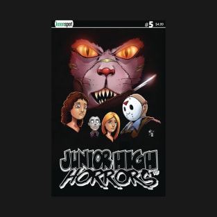 Junior High Horrors 5 Scream parody T-Shirt