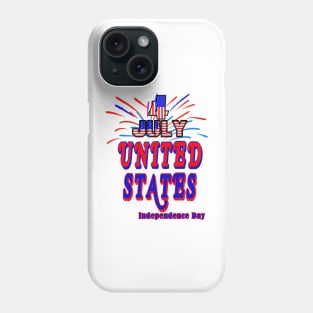 4th of July - Independence Day Phone Case