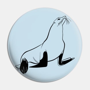 The sea lion escape Pin