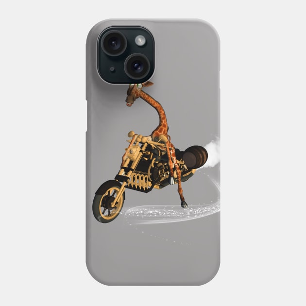 Funny giraffe Phone Case by Nicky2342