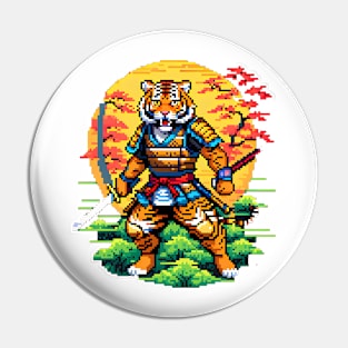 Samurai Tiger Pin