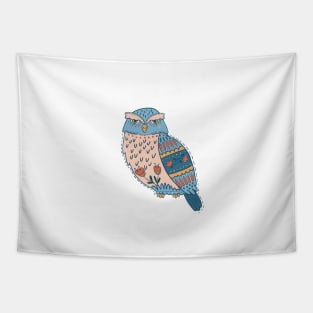 Folk Art Owl Tapestry