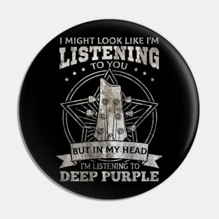 Deep Purple Pin